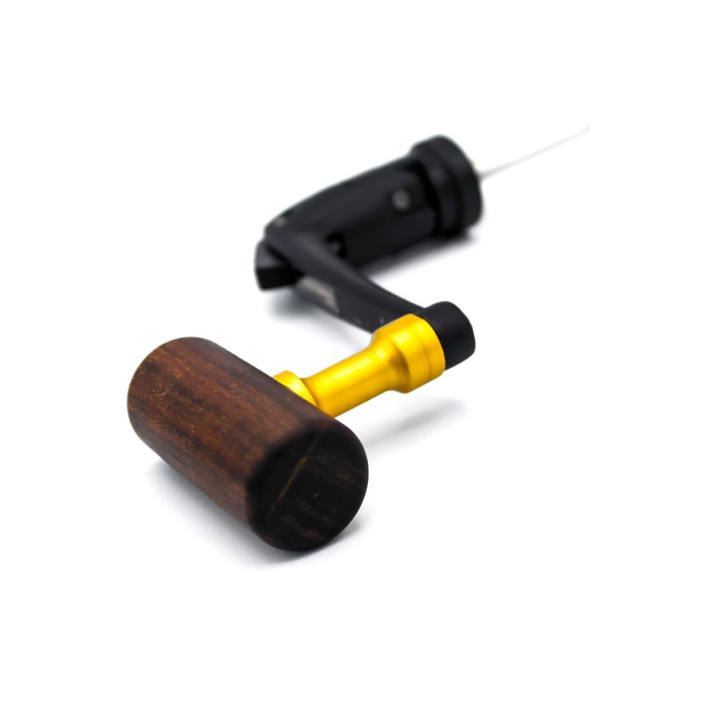 SS2600 Wood / Anodised Spigot Handle Conversion Weston Developments