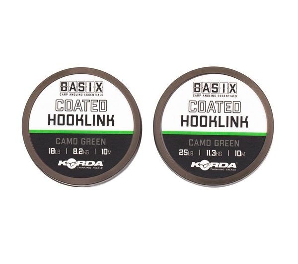 Basix Coated Hooklink 18lb 10m