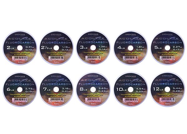 Acolyte Fluorocarbon 12lb 0.28