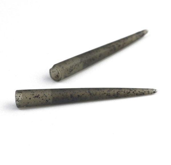 CAM-CLIP NAKED TAIL RUBBERS 'DARK CAMO' (10)